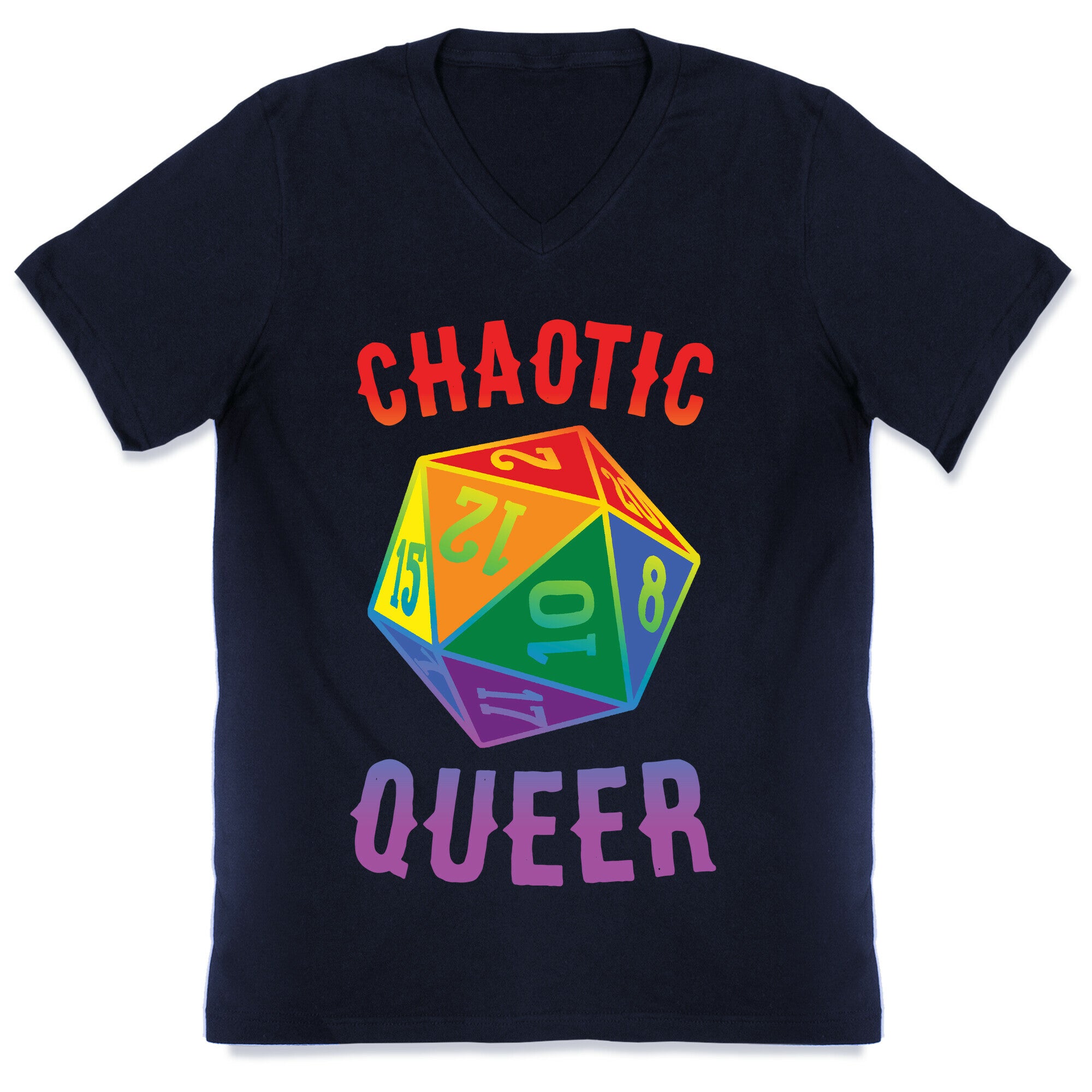 Chaotic Queer V-Neck